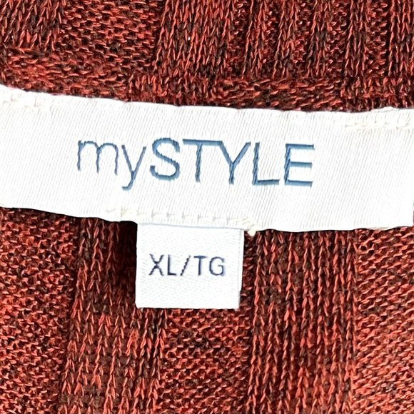 mySTYLE knit sweater, decorative buttons, v-neck - Picture 4 of 4
